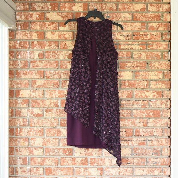 Tahari Purple Dress - Picture 2 of 3